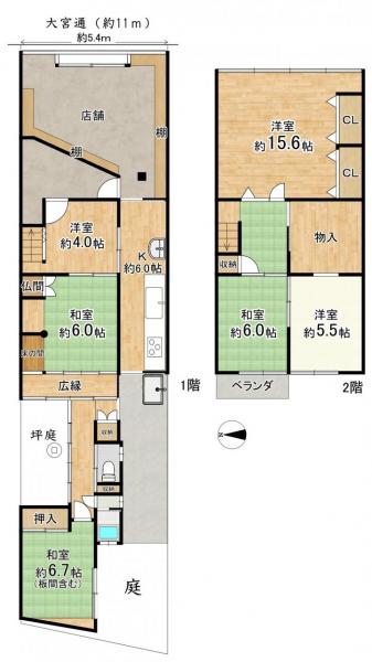 1F-2F