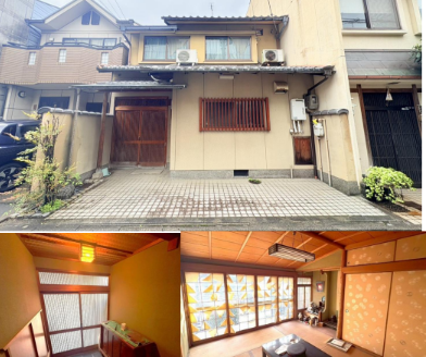 Nishiuoya-cho Kyo-Machiya House near Subway Gojo Station, for Sale in Shimogyo Ward